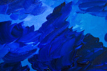 Texture bleu pattern painting background