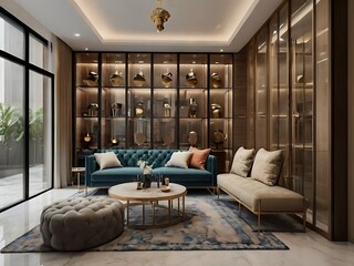 Design a 500-square-foot apartment to maximize functionality and aesthetics for a young professional.