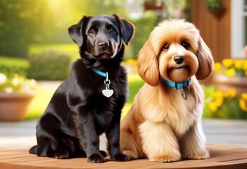 illustration, professional veterinary tips pet care health maintenance expert advice, veterinarian, animal, upkeep, guidance, dog, cat, rabbit, bird, fish, reptile