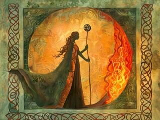 Brigid  Celtic mythology   Brigid goddess of fire
