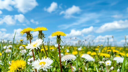 Field of Dandelions