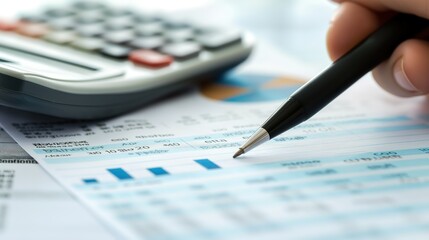 Paperwork at the desk. overwork