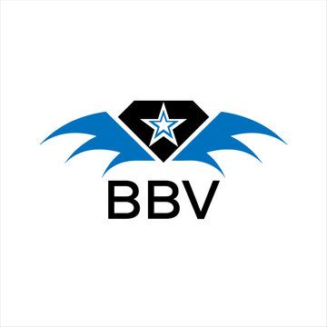 BBV letter logo. technology icon blue image on white background. BBV Monogram logo design for entrepreneur and business. BBV best icon.	
