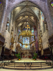 Fototapeta na wymiar Cathedral de Mallorca