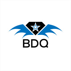Untitled-2BDQ letter logo. technology icon blue image on white background. BDQ Monogram logo design for entrepreneur and business. BDQ best icon.	
