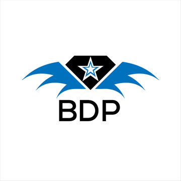 BDP letter logo. technology icon blue image on white background. BDP Monogram logo design for entrepreneur and business. BDP best icon.	

