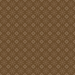 the seamless pattern of the stars with brown background