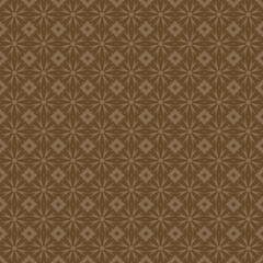 the seamless pattern of the stars with brown background