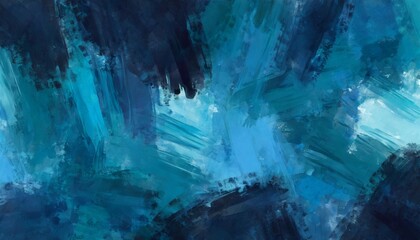 artistic hand painted multi layered dark blue background - obrazy, fototapety, plakaty