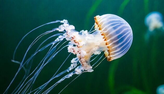 jellyfish isolated on background