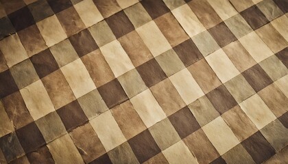 chequered old paper