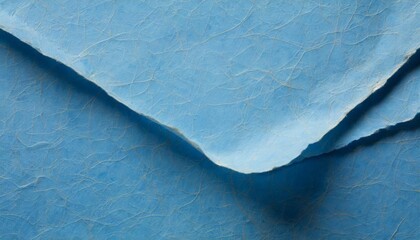 blue paper parchment background with fibers - obrazy, fototapety, plakaty