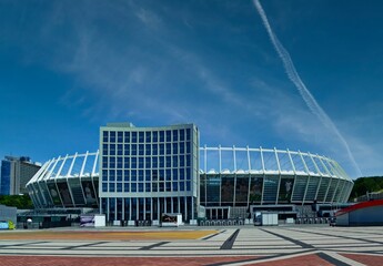 The Kiev Olympic Stadium is a multipurpose stadium located in Kiev, Ukraine