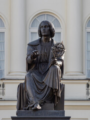 Monument of Nicolaus Copernicus by Bertel Thorvaldsen, unveiled on May 11, 1811 in Warsaw....