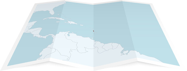 Dominica map