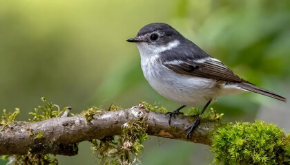 A bird in a wild telephoto, birdwatching, AI-generated.