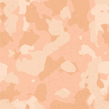 Seamless pink distressed grunge military fashion camo pattern vector