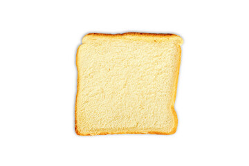 Fototapeta premium sliced wheat bread in cutout transparent background,png format