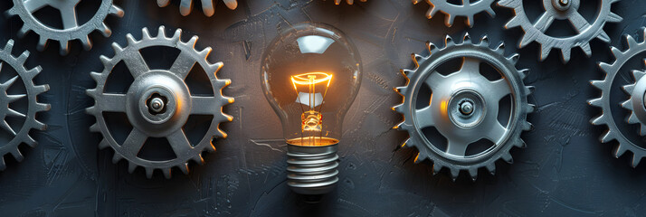 Dynamic Interplay of Gears and Lightbulb: A Conceptual Representation of the Innovation Cycle
