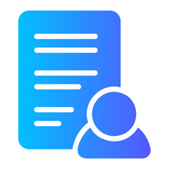 requirements gradient icon