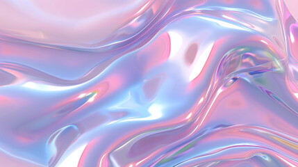 3D render of color holographic background texture