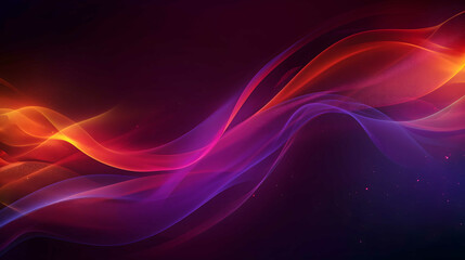 Colorful abstract background with dark gradient wave design.