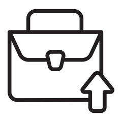 career development line icon