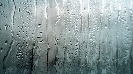 Rainy day. lonely. Frosted glass textured glass window background, patterned glass backgrounds. 