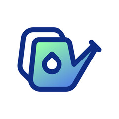 Editable watering can vector icon. Gardening, landscaping, horticulture. Part of a big icon set family. Perfect for web and app interfaces, presentations, infographics, etc