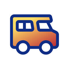 Editable recreational vehicle vector icon. Vehicles, transportation, travel. Part of a big icon set family. Perfect for web and app interfaces, presentations, infographics, etc