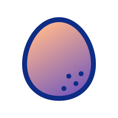 Editable egg vector icon. Part of a big icon set family. Perfect for web and app interfaces, presentations, infographics, etc