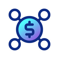 Editable money, budget vector icon. Part of a big icon set family. Perfect for web and app interfaces, presentations, infographics, etc