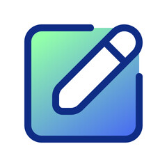 Editable edit text, type new, compose vector icon. Part of a big icon set family. Perfect for web and app interfaces, presentations, infographics, etc