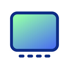 Editable vector gallery view icon. Part of a big icon set family. Perfect for web and app interfaces, presentations, infographics, etc