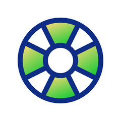 Obraz premium Editable vector help support lifebuoy icon. Part of a big icon set family. Perfect for web and app interfaces, presentations, infographics, etc