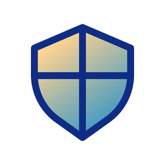 Editable vector shield protection icon. Part of a big icon set family. Perfect for web and app interfaces, presentations, infographics, etc