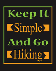 Adventure and Hiking t shirt design.