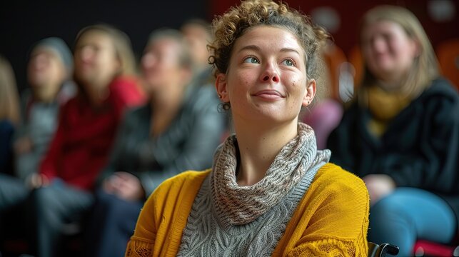 A public speaking event where speakers with different types of disabilities share their achievements and challenges