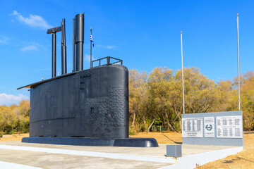 The Memorial of Fallen Submarine Crew, dedicated to submarine crews who lost their lives in World...