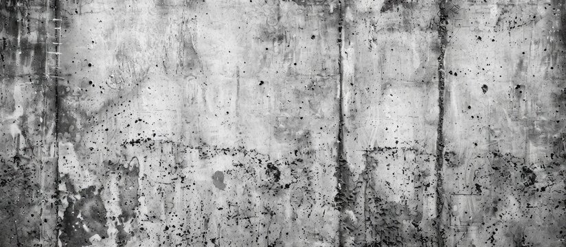 A monochrome photograph of a concrete wall resembles a natural landscape with freezing wood, grass, and terrestrial plant patterns, creating an artistic painting