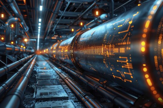 Visualizing machine health through abstract data streams enhances predictive maintenance efficiency.