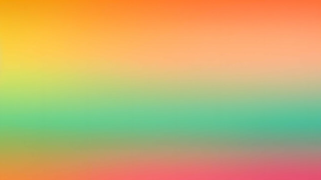 Orange teal green pink abstract grainy gradient background noise texture effect summer