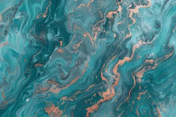Deurstickers Colorful Blue turquoise sea marble texture background --chaos 25 --ar 3:2 --sref https://s.mj.run/w1PiUjtuoss Job ID: 7ab36656-7930-4a50-8836-063a52ed96b8 © JovialFox