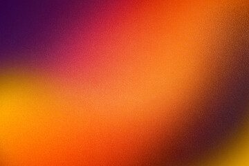 Black blue purple magenta red brown coral orange gold yellow abstract background. Color gradient ombre mix. Grain noise rough dust. Bright light neon glow glitter metal shine fire burnt hot. Design. © Наталья Босяк