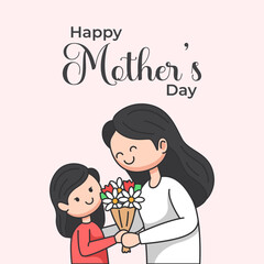 Happy Mother's Day greeting card
