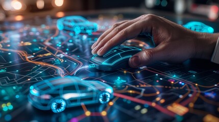 Empowering Urban Mobility Augmented Reality Map of Electric Vehicle Charging Stations and Usage