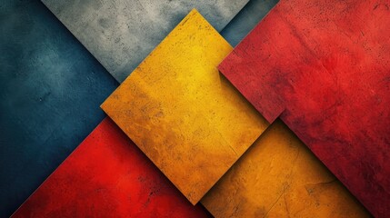 Colorful abstract geometric shape background