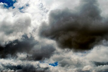 El cielo tenebroso amenaza tempestad!