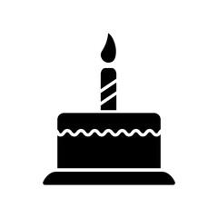 Birthday cake icon