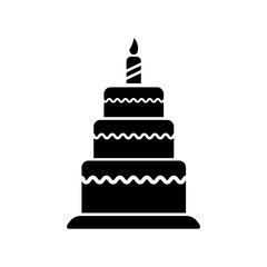 Birthday cake icon